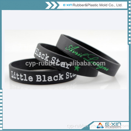 new design silicone chain link bracelet/silicone wristband